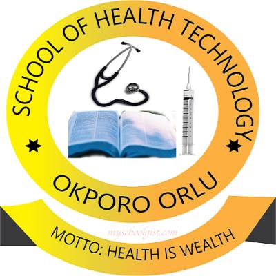 School of Health Technology Okporo Orlu (SOHTO) 2024-2025 Admission Form