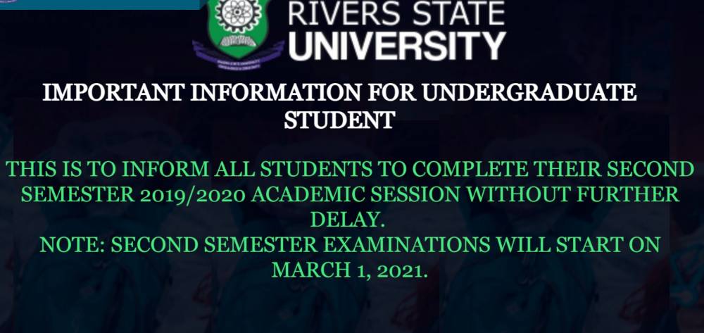 rsu exam commencement date