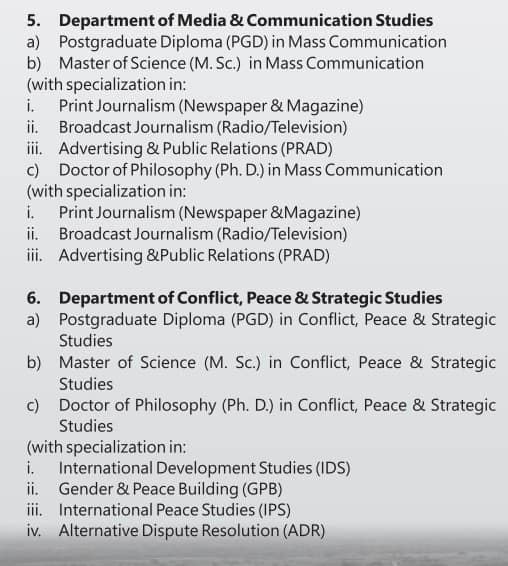 ABUAD Postgraduate Courses