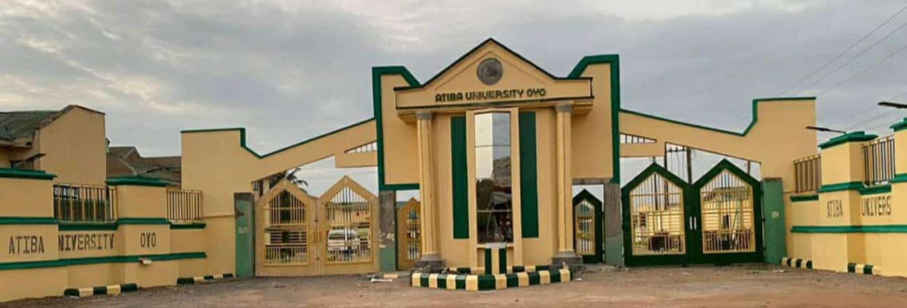 Atiba University Post UTME/Direct Entry Form for 2026/2027 Admission