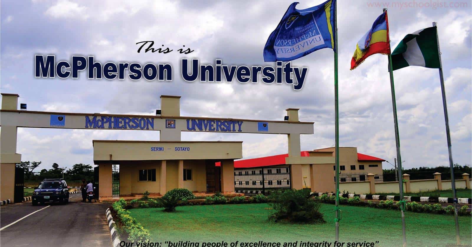 McPherson University Postgraduate Admission Form 2025/2026
