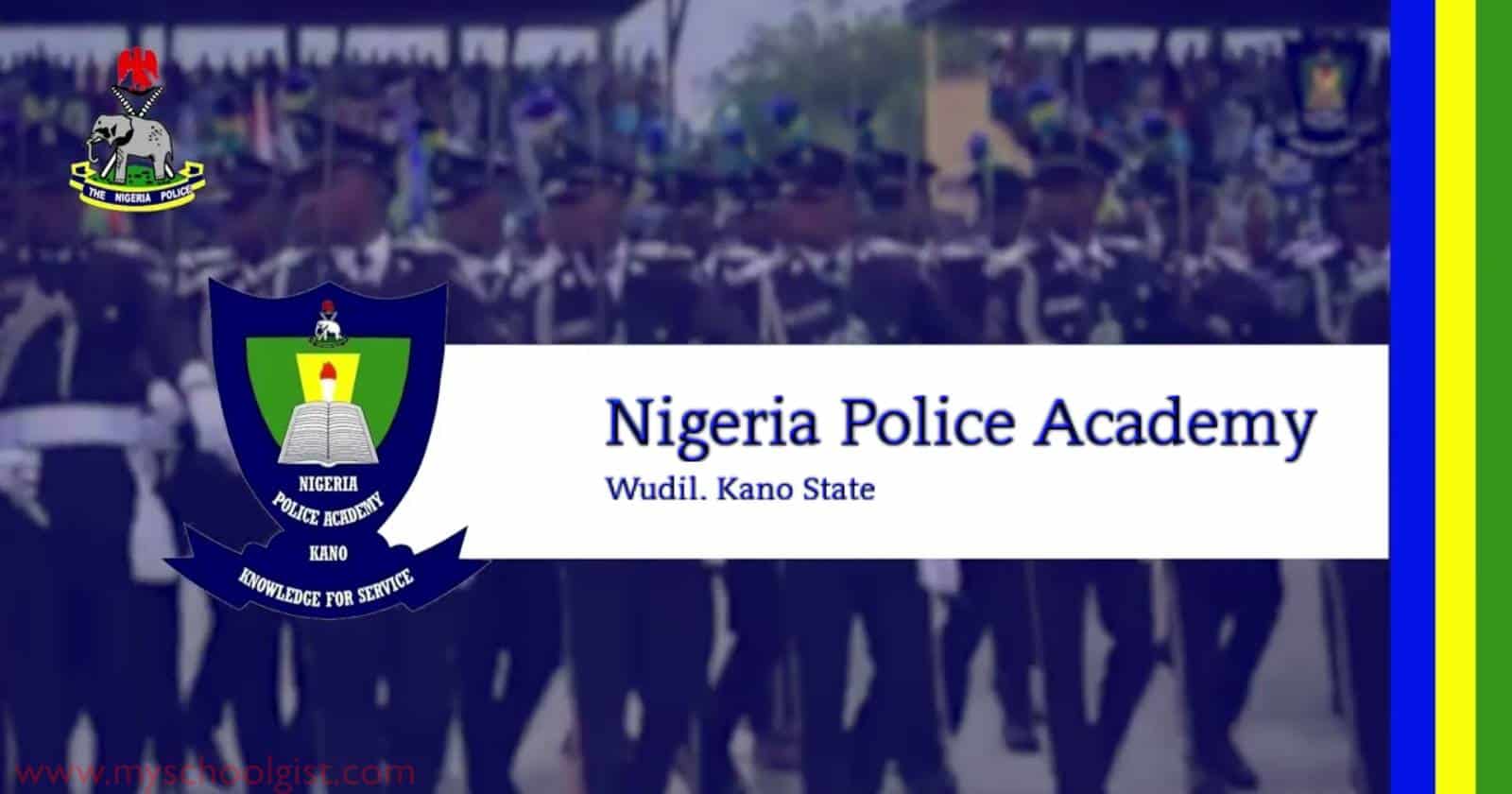Nigeria Police Academy Admission List for 2024/2025
