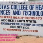 FABOTAS College of Health Science & Tech Admission 2025