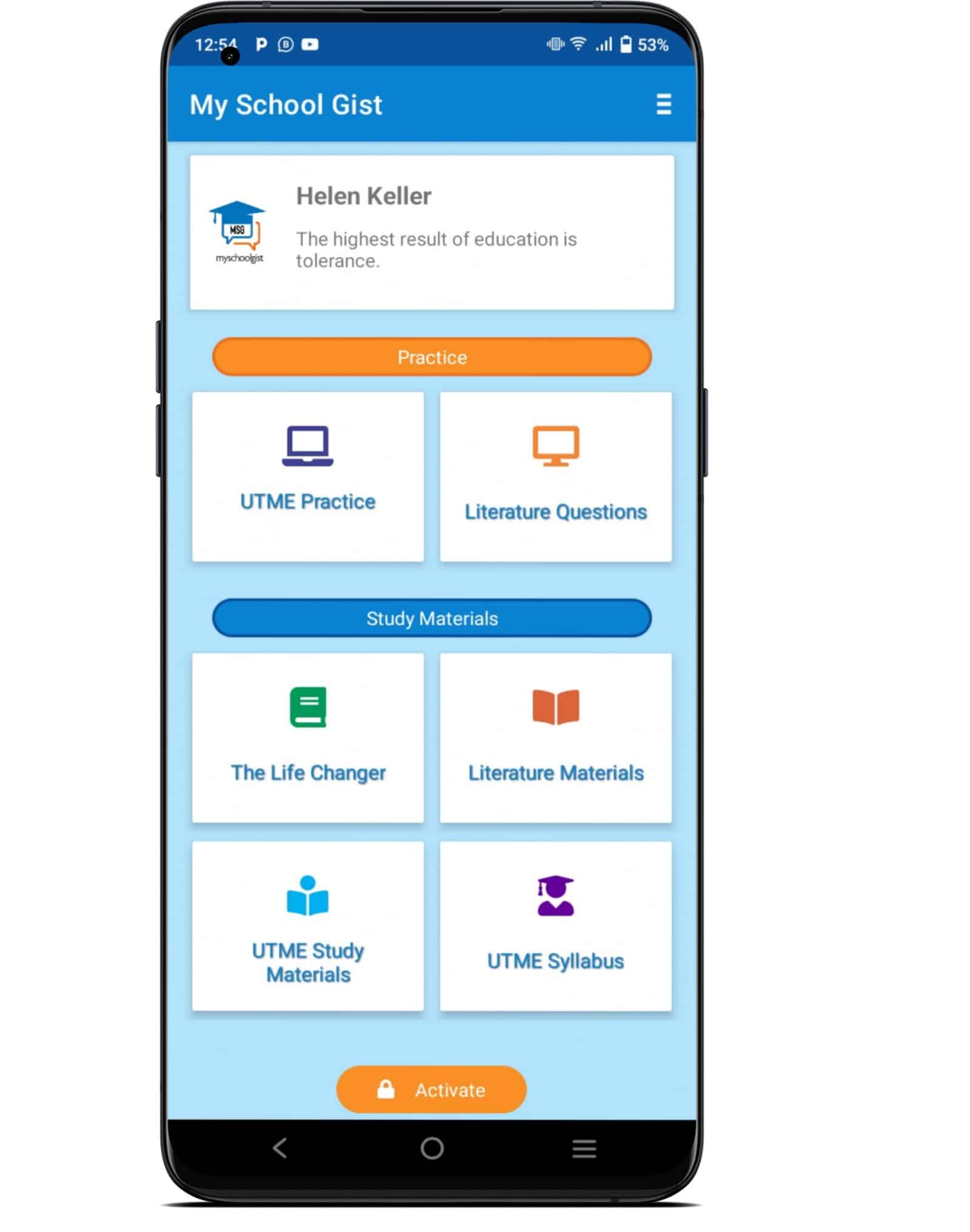 JAMB UTME CBT Practice App for Android & iOS