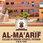Al-Ma’arif College Community Nursing/Midwifery Admission 2026