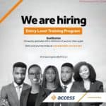 Access Bank Entry Level Training Programme 2026