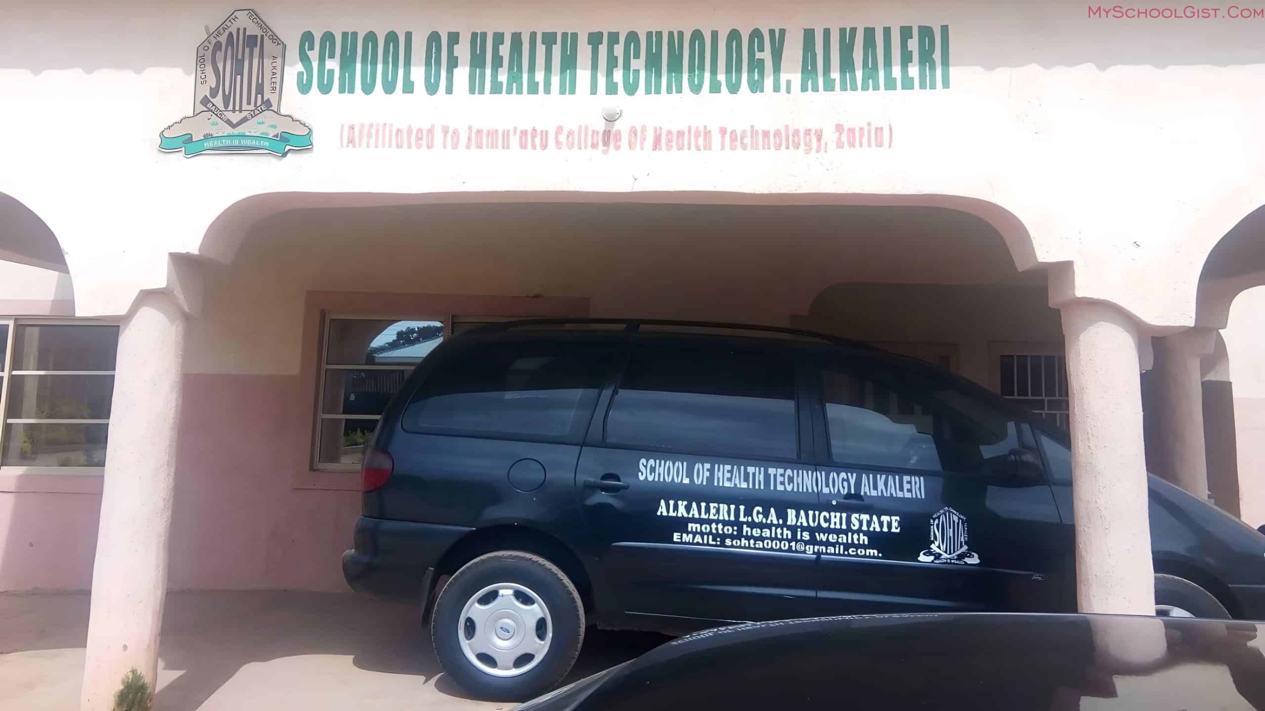 School of Health Technology, Alkaleri (SOHTA) Admission List for 2025/2026 Academic Session