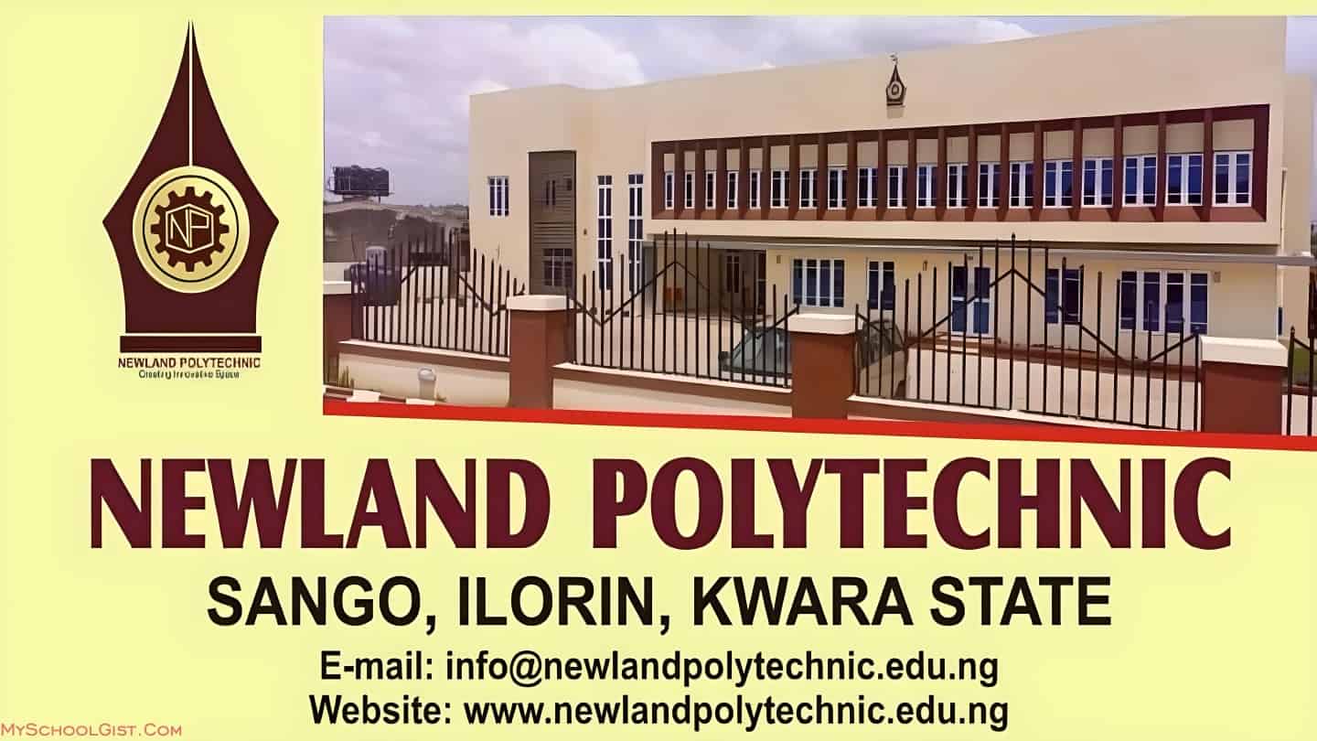 Newland Polytechnic ND Part-Time Admission Form