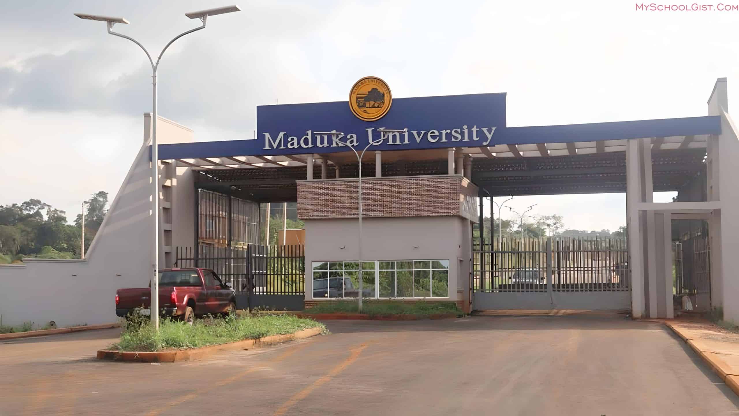Maduka University Post UTME/Direct Entry Form 2026/2027