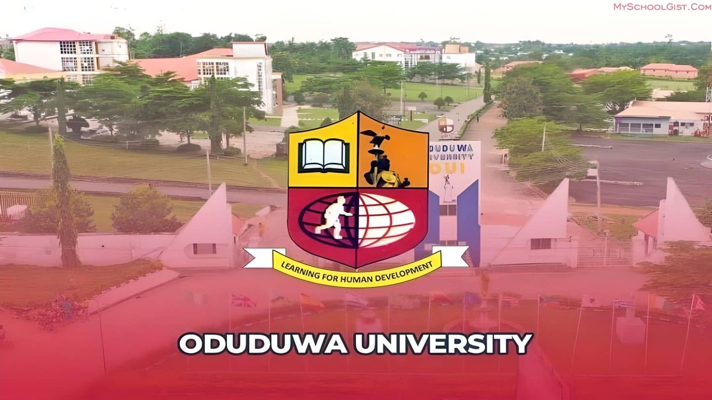 Oduduwa University Post UTME/Direct Entry Form