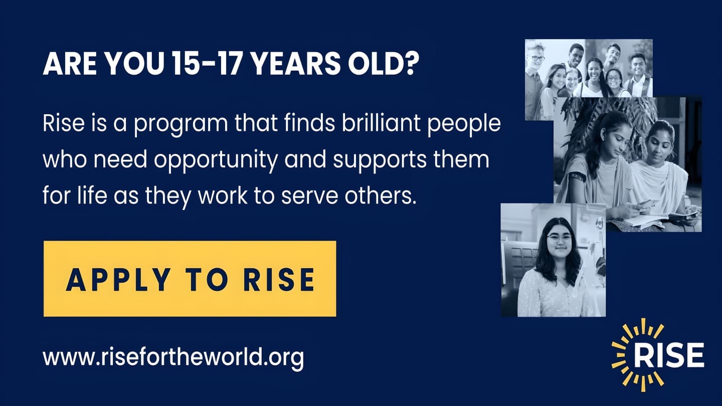The Rise Challenge for Promising Young Minds