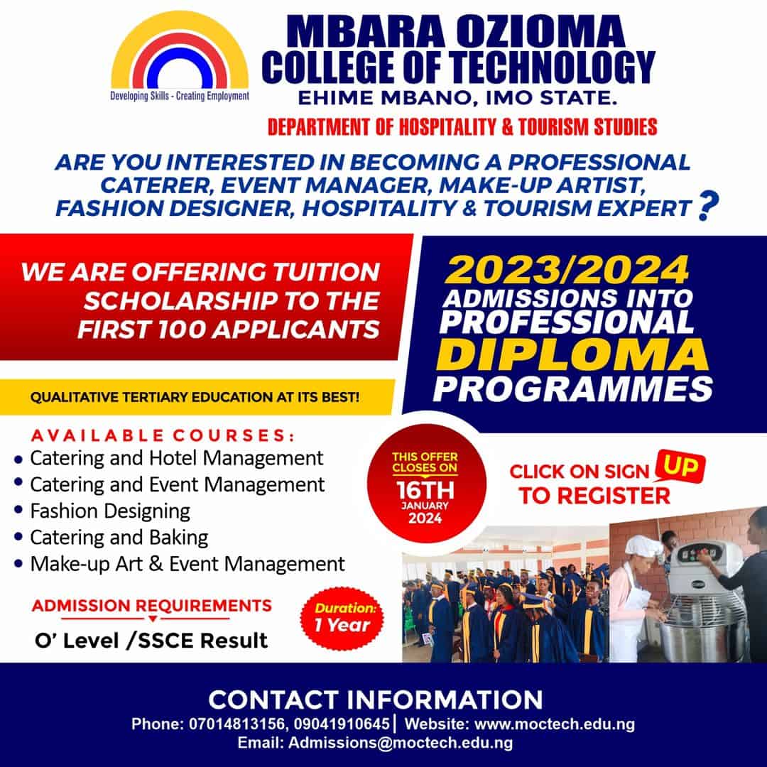 MOCTECH Professional Diploma Scholarship
