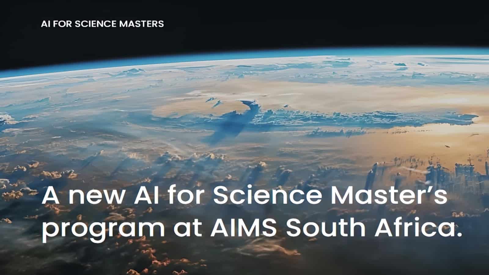 AI for Science Master's Program at AIMS South Africa