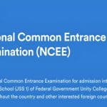 Common Entrance Exam Registration Form 2026 for Unity Schools