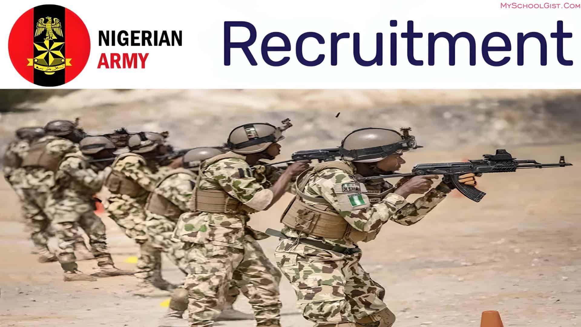 Nigerian Army Recruitment 2024