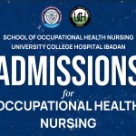 UCH Occupational Health Nursing Course Form 2025/2026