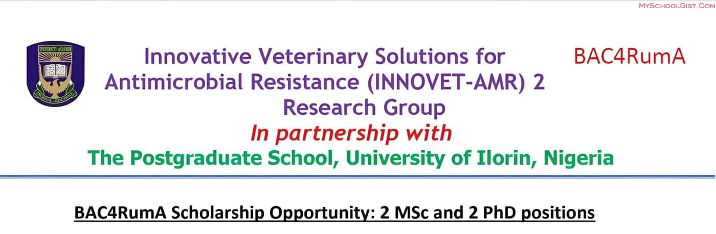 BAC4RumA Scholarship
