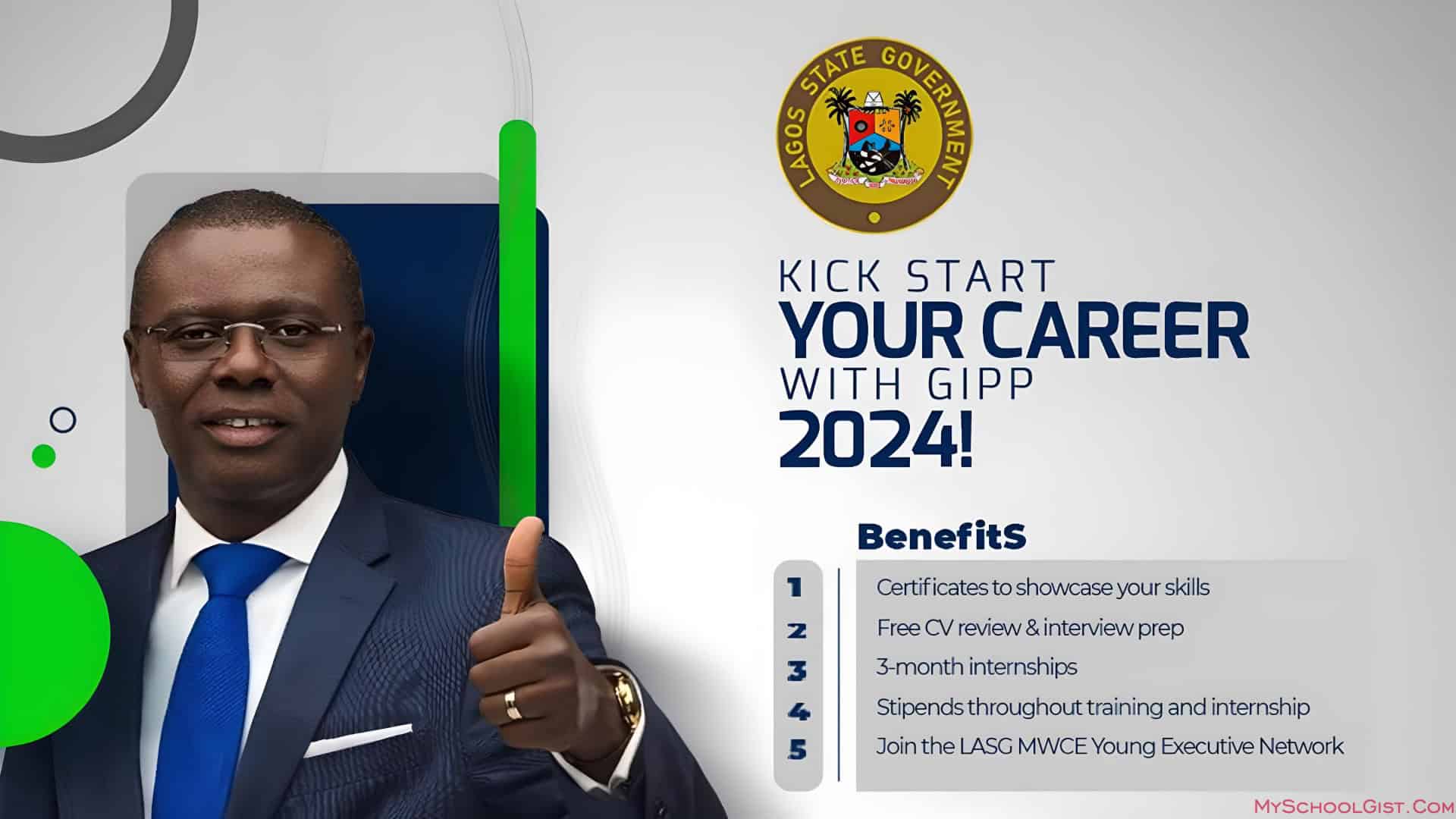 Lagos State Graduate Internship Placement Programme (GIPP)
