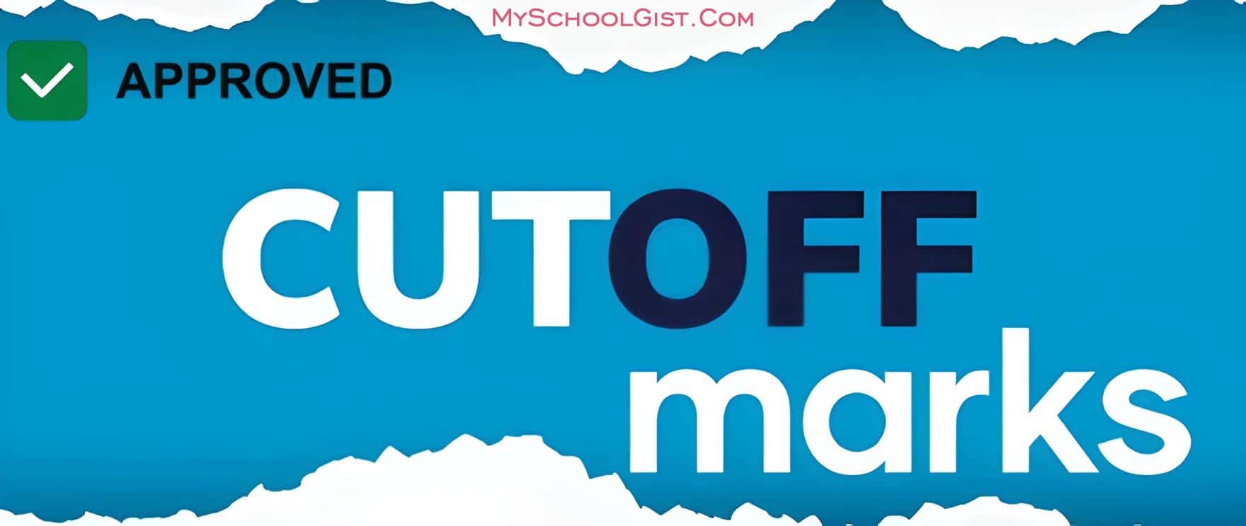 Cut-Off Marks for Admission into tertiary institutions in Nigeria