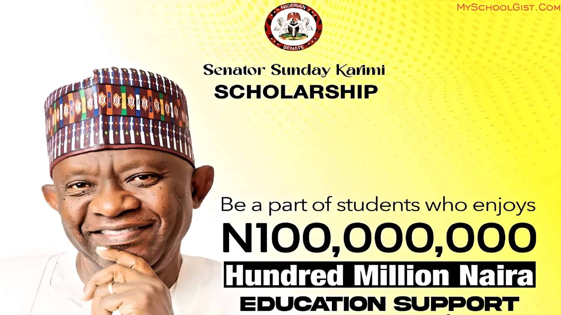 Senator Sunday Karimi Scholarship/Bursary Award