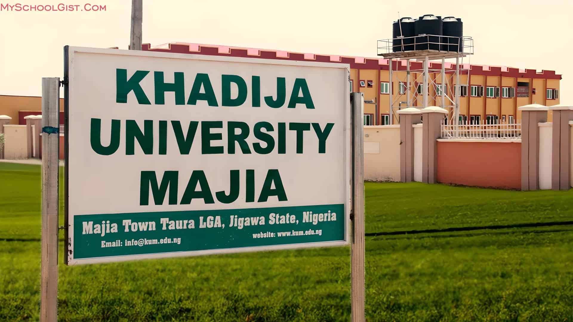 Khadija University, Majia (KUM) School Fees
