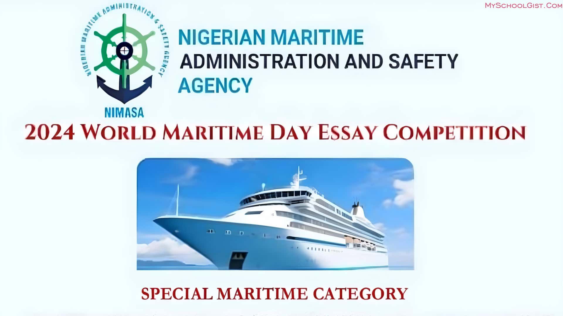NIMASA World Maritime Day Essay Competition
