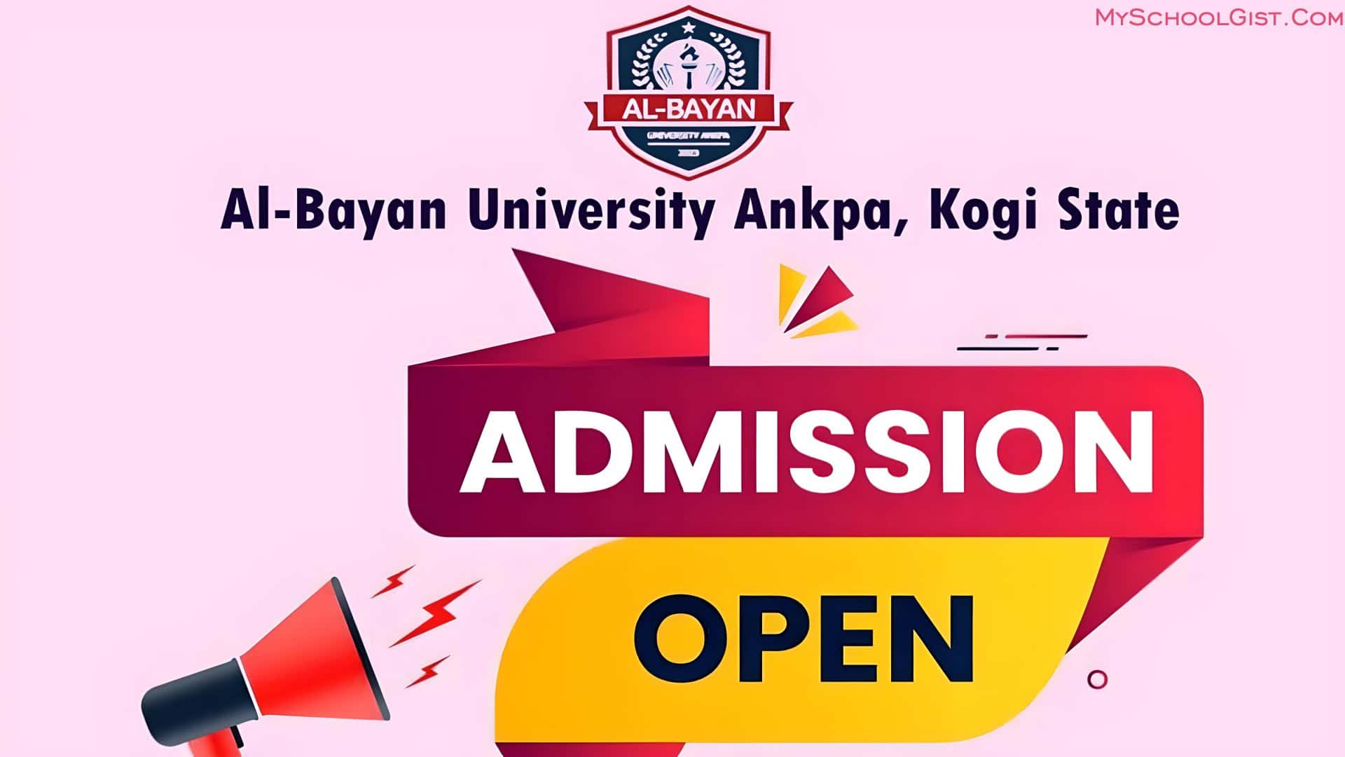 Al-Bayan University Post UTME Form