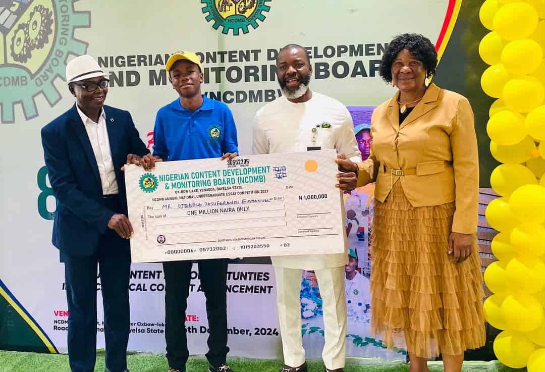 FUTA Student Wins NCDMB National Undergraduate Essay Competition 