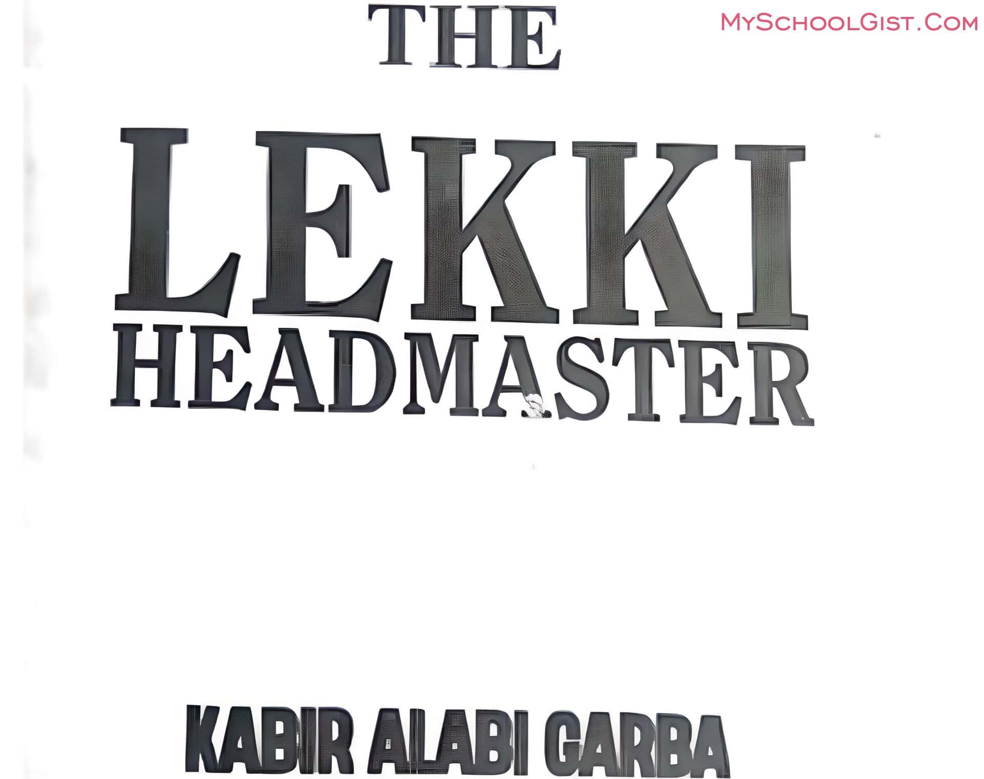 The Lekki Headmaster: Chapter 9 — Laughing Waterfalls