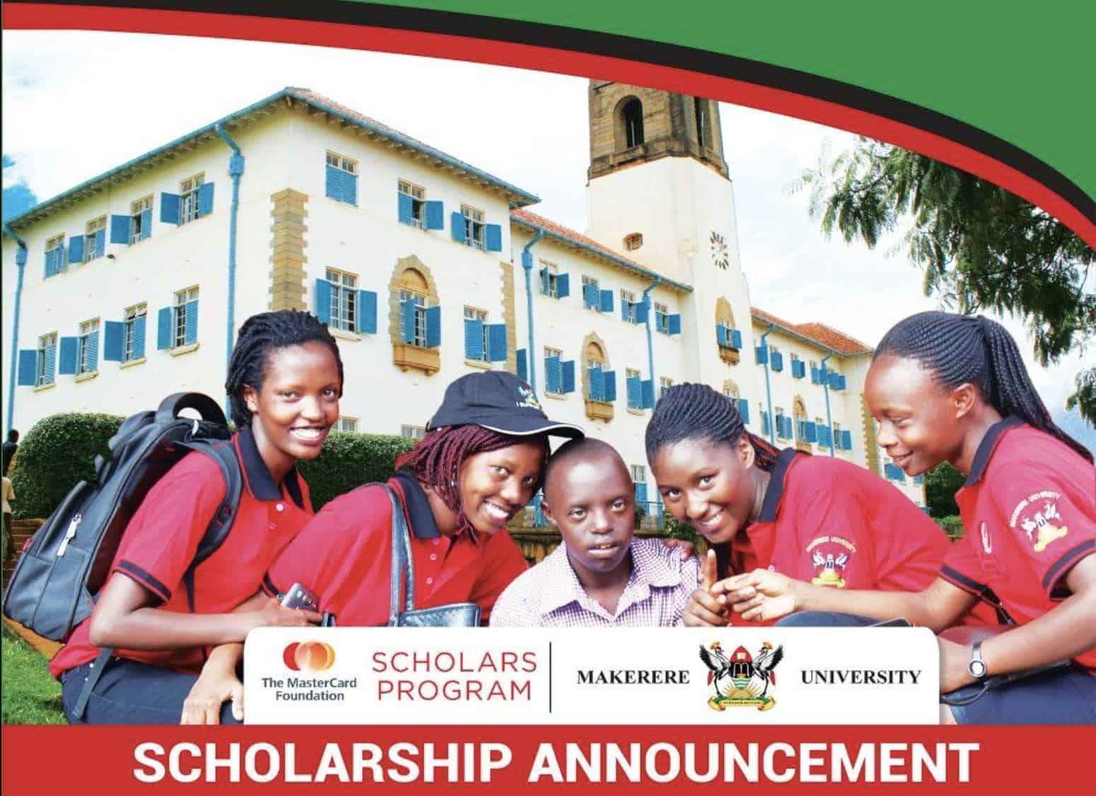 Apply for Mastercard Foundation Undergraduate Scholarships at Makerere University