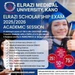 Apply for Elrazi Medical University’s 2025 Scholarship Exam