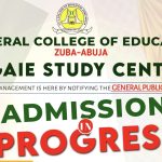 FCT COE Zuba (Agaie Centre) Admission Form 2025/2026