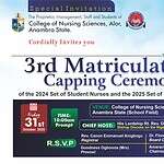 CONSALOR 3rd Matriculation/Capping Ceremony 2025