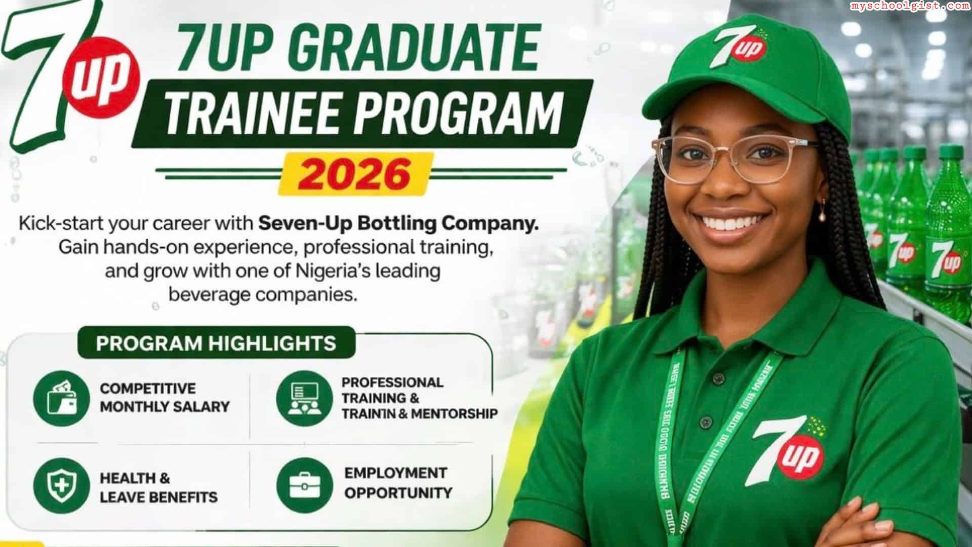 Seven Up Bottling Company Graduate Trainee Programme 2026