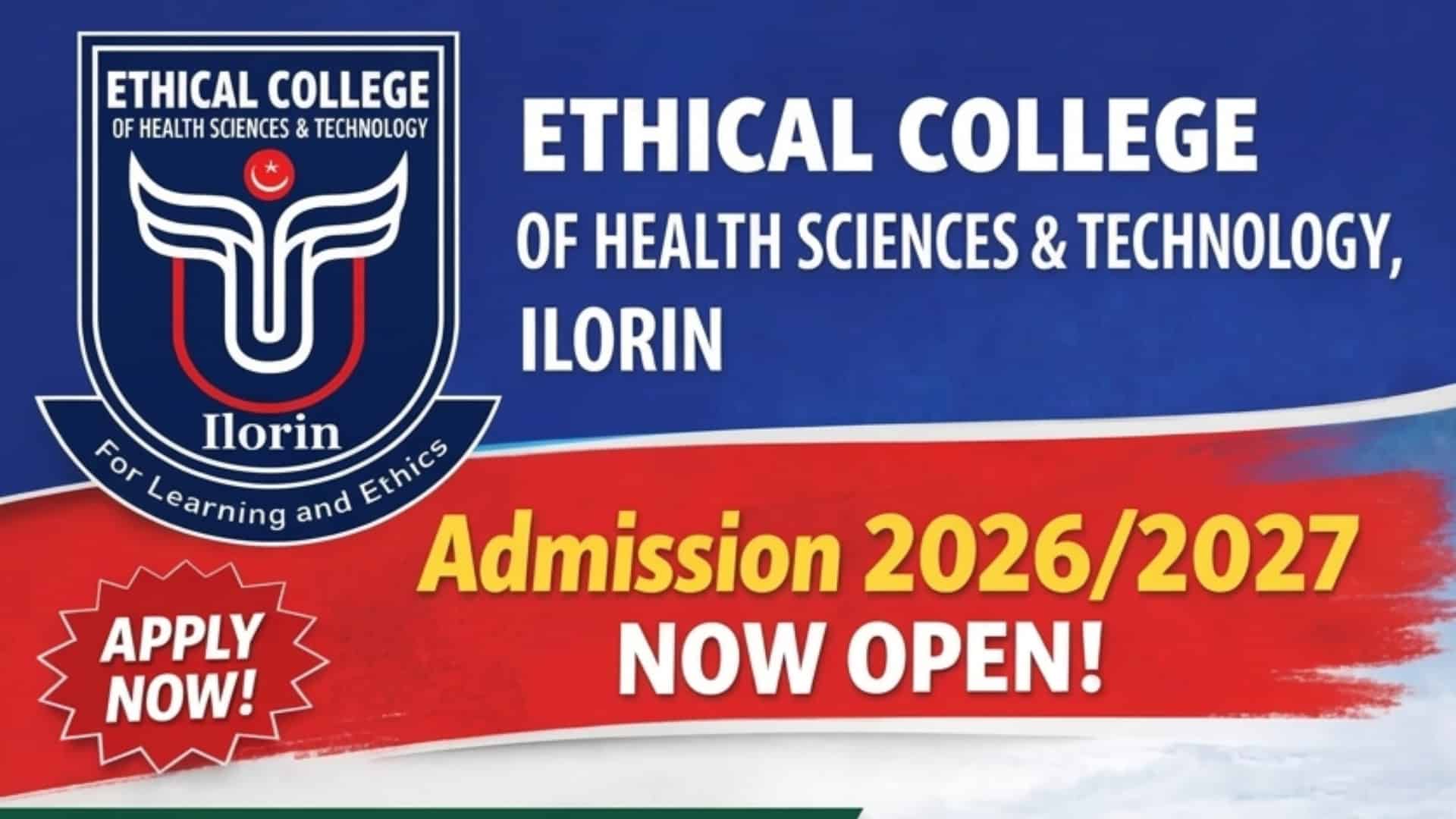 ECOHST Ilorin admission form for 2026/2027 professional health programmes
