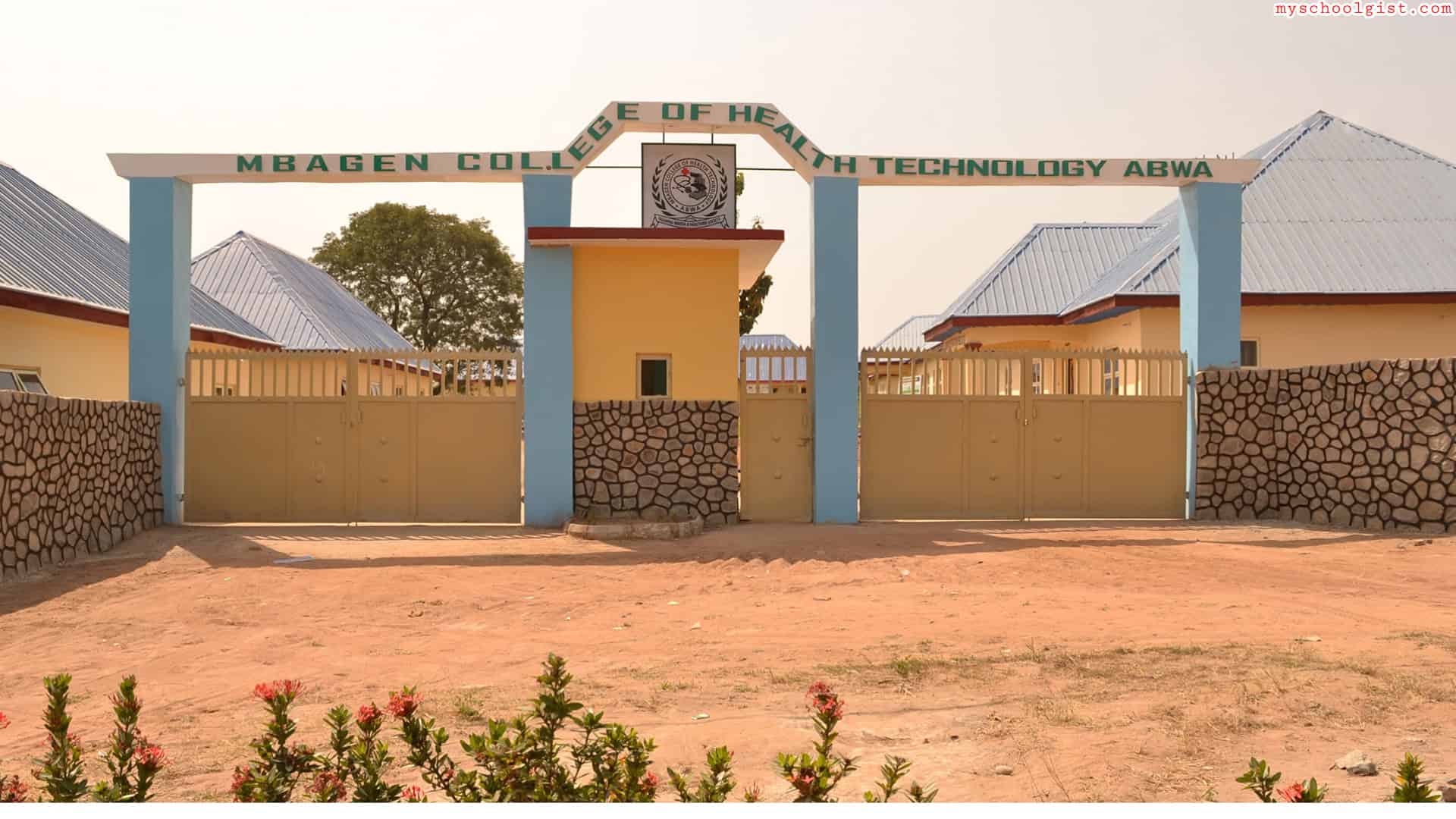 Mbagen College of Health Technology Abwa Aptitude Test 2026/2027