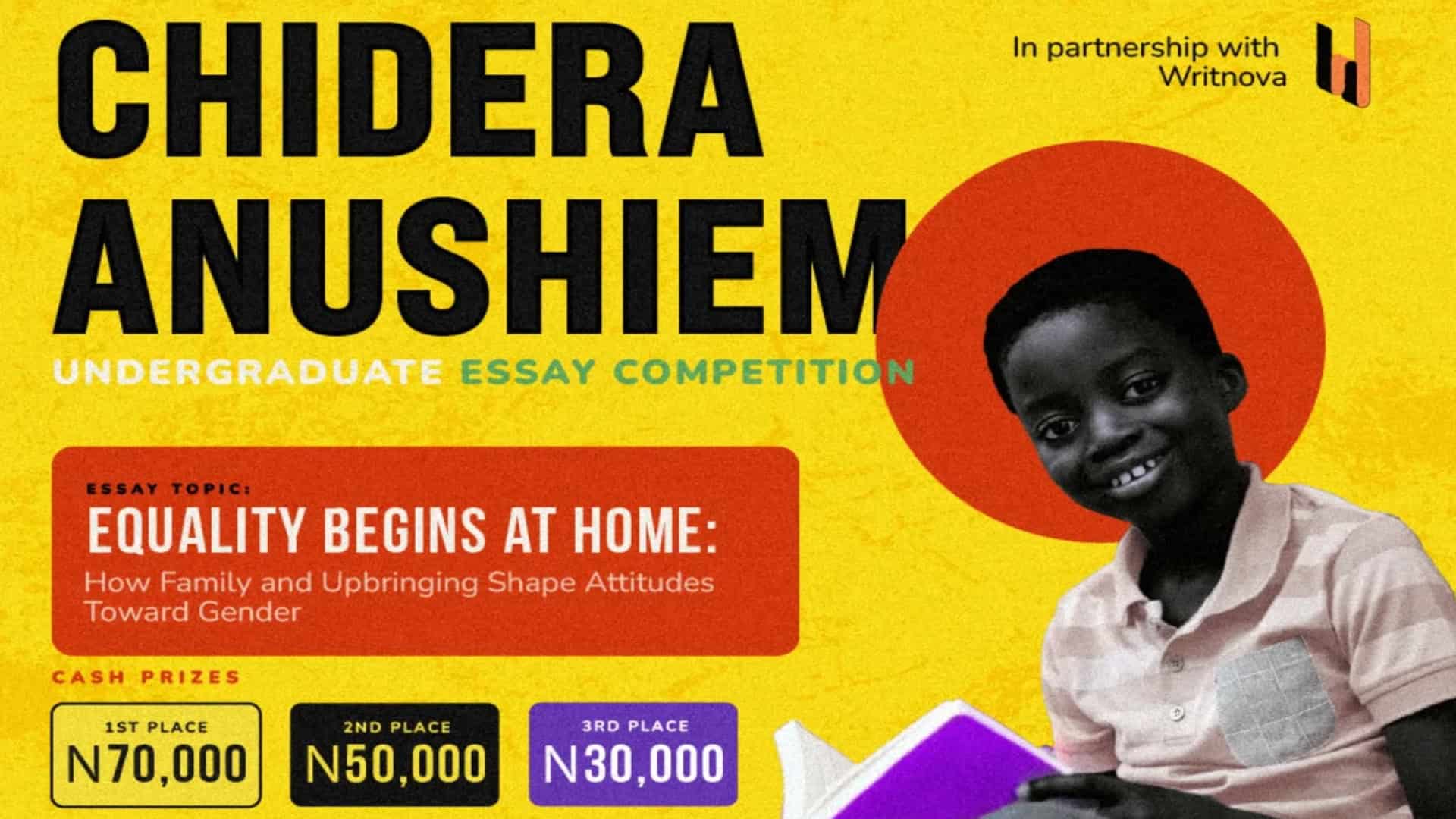 2026 Chidera Anushiem Essay Competition for Nigerian Undergraduates