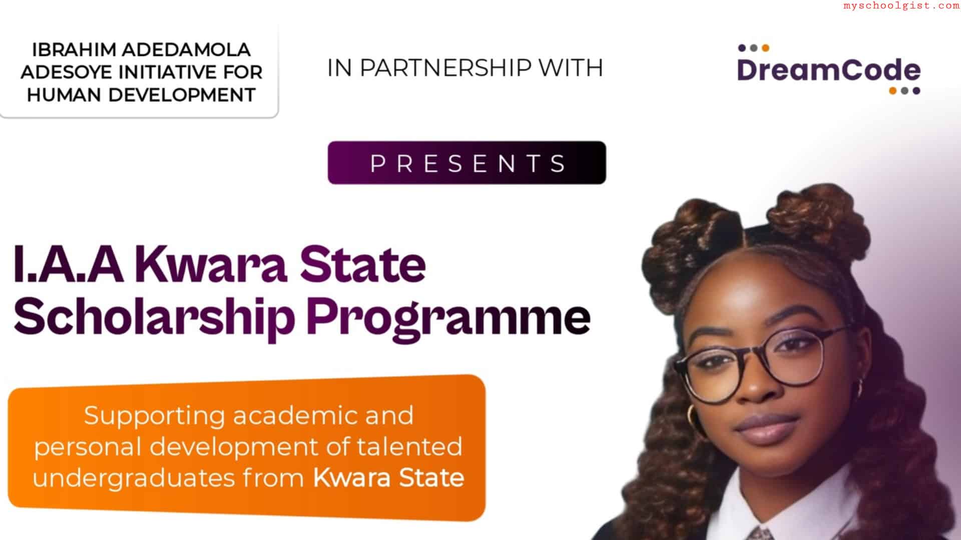 I.A.A Kwara State Scholarship 2026 opens for applications