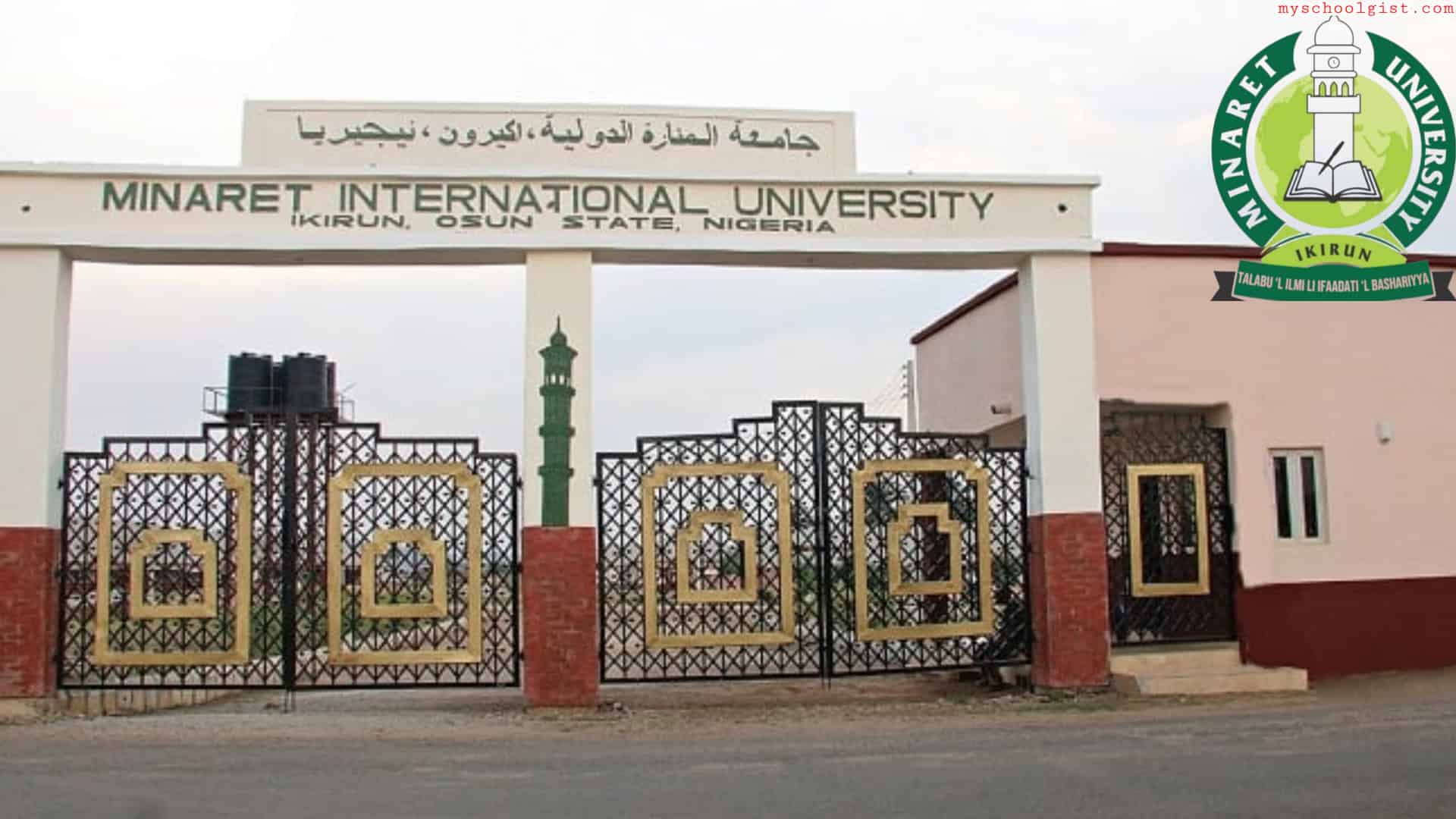 Minaret University Post UTME/Direct Entry Form 2026/2027
