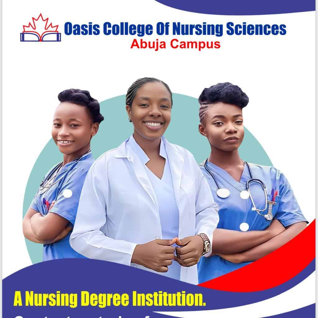 Oasis College of Nursing Sciences Admission 2026/2027