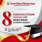 Corona College of Education 8th Convocation Ceremony