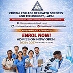 Cristal College of Health Sciences & Tech Admission Form 2025/2026