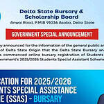 Delta State Bursary 2025/2026 Registration for Students