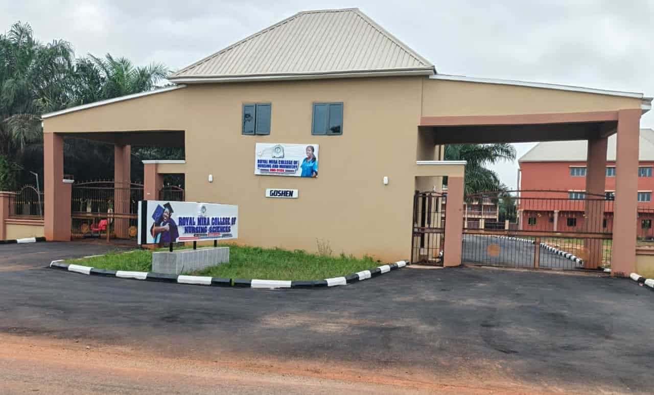 Royal Mira College of Nursing Sciences Post UTME Form for 2026/2027 ND Nursing Admission