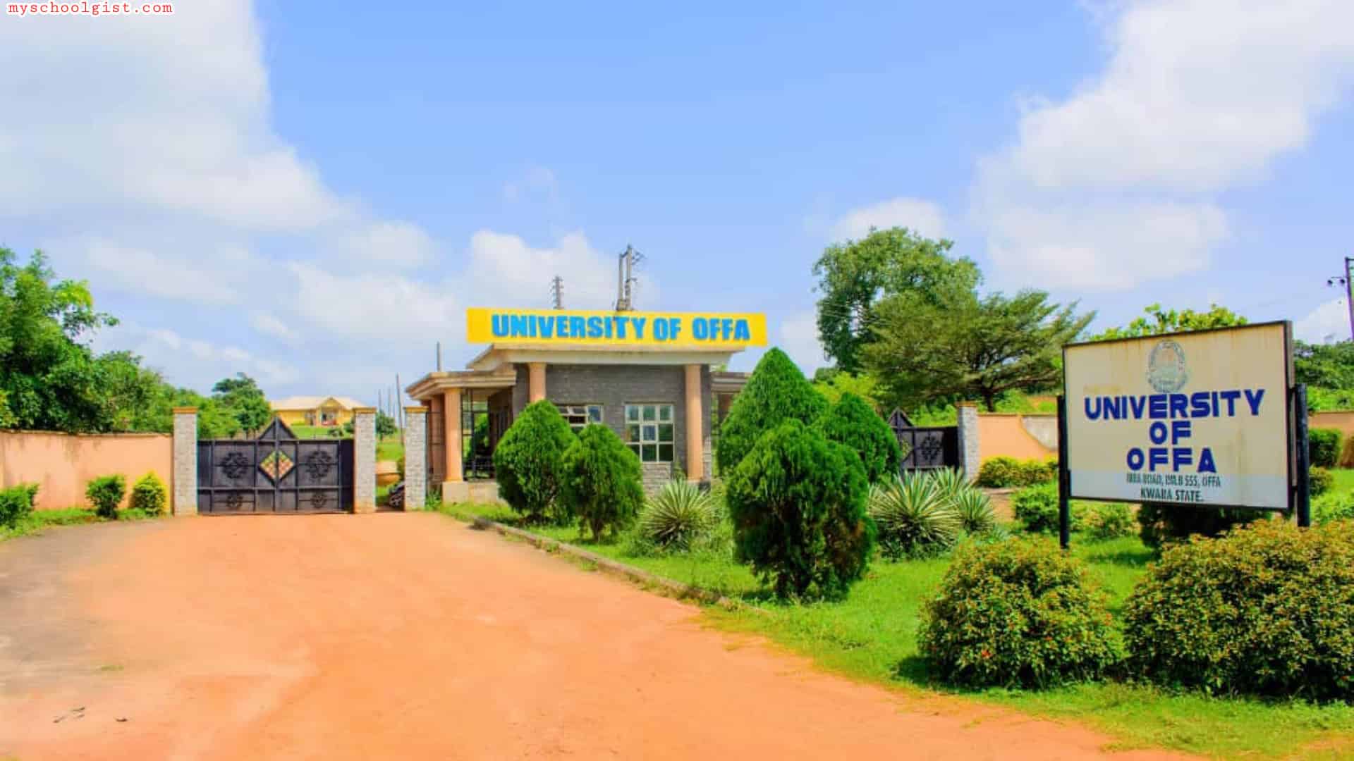UNIOFFA Post UTME and Direct Entry Form for 2026/2027 Admission Exercise