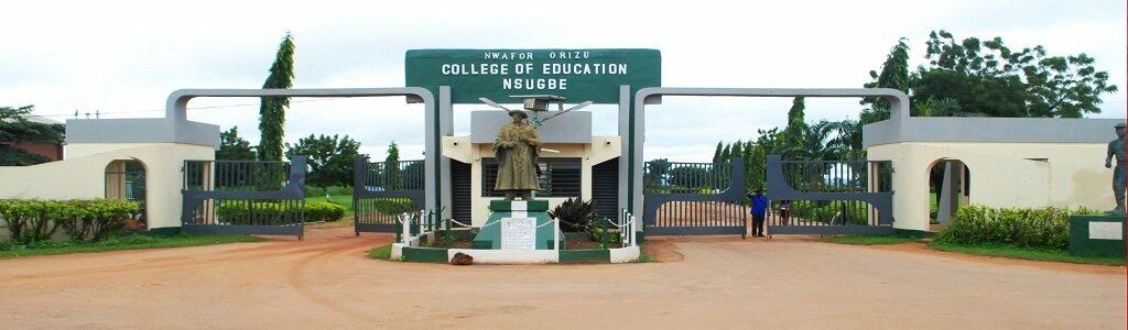 Nwafor Orizu College of Education, Nsugbe (NOCEN) Resumption Date for 1st Semester 2025/2026 Academic Session