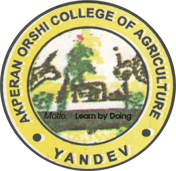 Akperan Orshi College of Agriculture Yandev (AOCAY) HND Admission Form