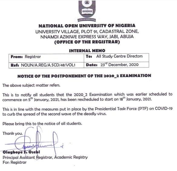 noun 2020_2 Exam new date