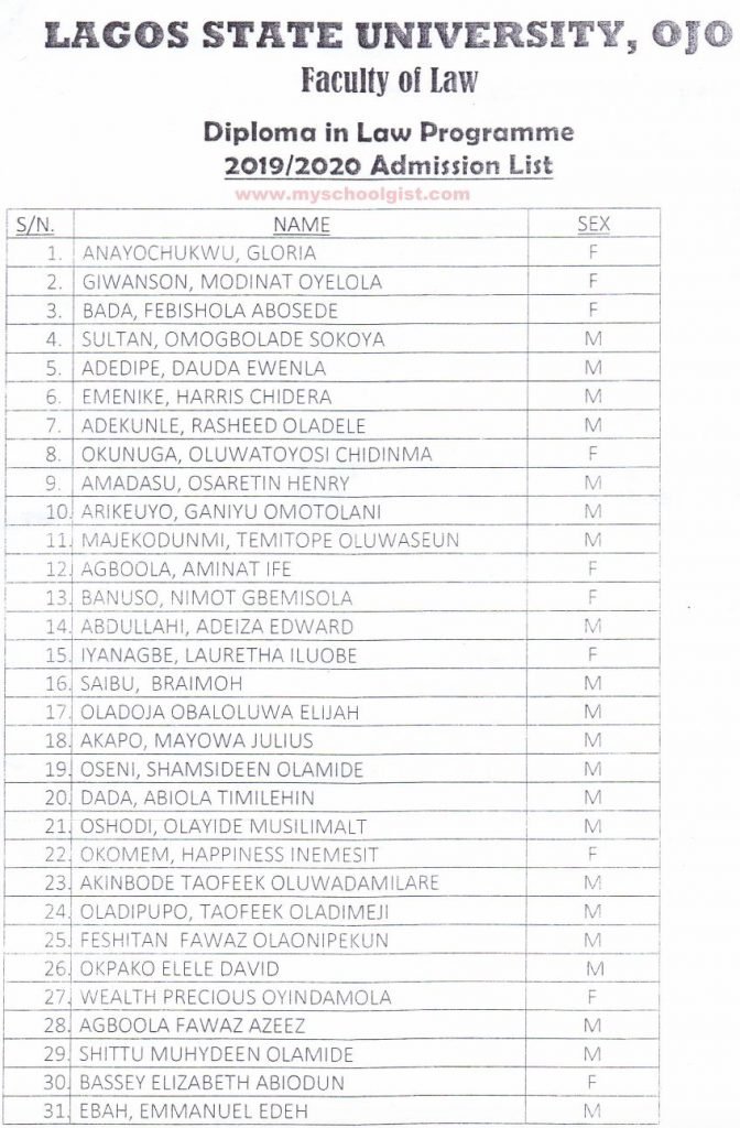 lasu-diploma-in-law-admission-list-2019-2020-myschoolgist