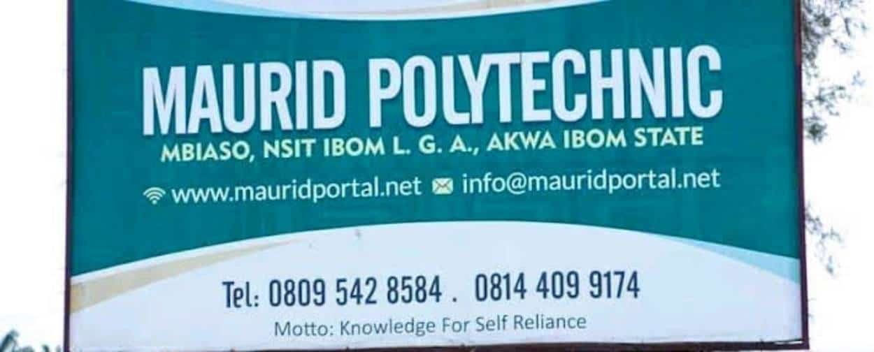 Maurid Poly Admission List 2023 2024 ND HND Degree MySchoolGist